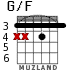 G/F для гитары - вариант 2