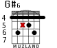 G#6 для гитары - вариант 2