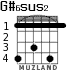 G#6sus2 для гитары - вариант 2