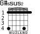 G#6sus2 для гитары - вариант 1