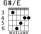 G#/E для гитары - вариант 2