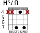 H5/A для гитары - вариант 2