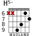 H5- для гитары - вариант 3
