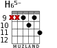 H65- для гитары - вариант 6