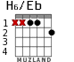 H6/Eb для гитары - вариант 1