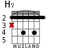 H7 для гитары - вариант 2