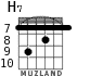 H7 для гитары - вариант 5