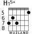 H75+ для гитары - вариант 3