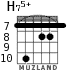 H75+ для гитары - вариант 6