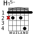 H75- для гитары - вариант 2