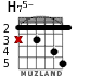 H75- для гитары - вариант 3