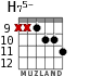 H75- для гитары - вариант 7