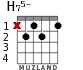H75- для гитары - вариант 1