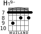H79- для гитары - вариант 2