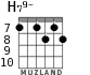 H79- для гитары - вариант 3