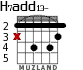 H7add13- для гитары - вариант 2