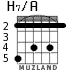 H7/A для гитары - вариант 3