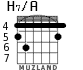 H7/A для гитары - вариант 5