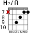 H7/A для гитары - вариант 7