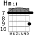 Hm11 для гитары - вариант 1