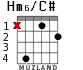 Hm6/C# для гитары - вариант 1