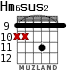 Hm6sus2 для гитары - вариант 3