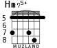 Hm75+ для гитары - вариант 4