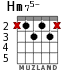 Hm75- для гитары - вариант 3