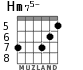 Hm75- для гитары - вариант 4