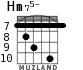 Hm75- для гитары - вариант 8