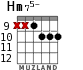 Hm75- для гитары - вариант 9