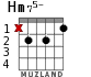 Hm75- для гитары - вариант 1