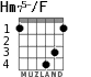 Hm75-/F для гитары - вариант 3