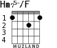 Hm75-/F для гитары - вариант 1