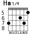 Hm7/9 для гитары - вариант 2