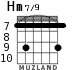 Hm7/9 для гитары - вариант 3