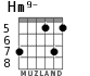 Hm9- для гитары - вариант 2