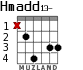 Hmadd13- для гитары - вариант 3