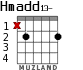 Hmadd13- для гитары - вариант 1