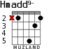 Hmadd9- для гитары - вариант 2