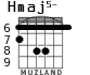 Hmaj5- для гитары - вариант 4