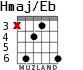 Hmaj/Eb для гитары - вариант 2
