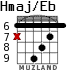Hmaj/Eb для гитары - вариант 5