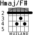 Hmaj/F# для гитары