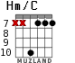 Hm/C для гитары - вариант 4