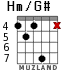 Hm/G# для гитары - вариант 2