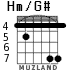 Hm/G# для гитары - вариант 3
