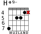 H+9- для гитары - вариант 2
