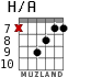 H/A для гитары - вариант 5