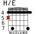 H/E для гитары - вариант 3